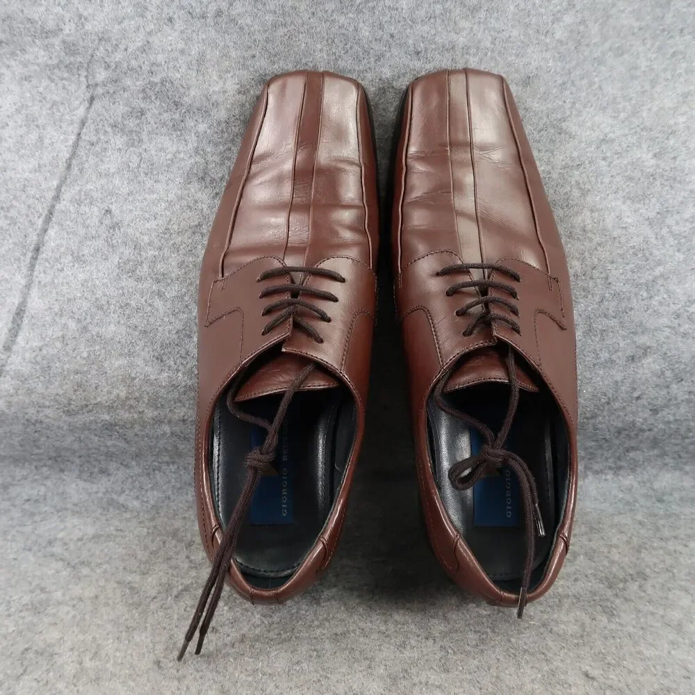 Giorgio Brutini Shoes Mens 10.5 Oxford Classic Formal Dress Professional Leather
